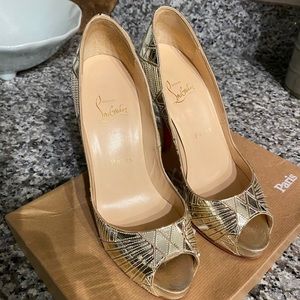 Christian Louboutin Very Galaxy 100 Miroire